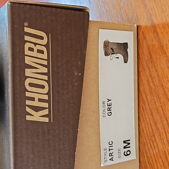 Khombu Arctic Winter Boots SZ 6 - Picture 4 of 4